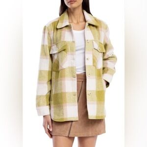 Plaid Utility Jacket